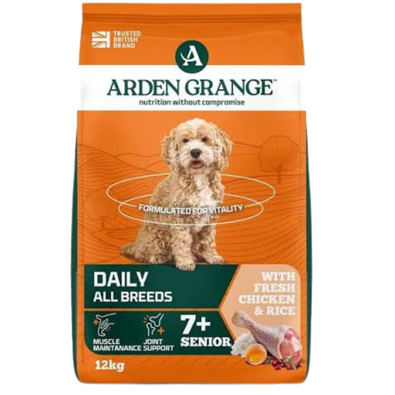 Load image into Gallery viewer, Arden Grange Senior Dry Dog Food – Chicken & Rice | Complete & Balanced Nutrition