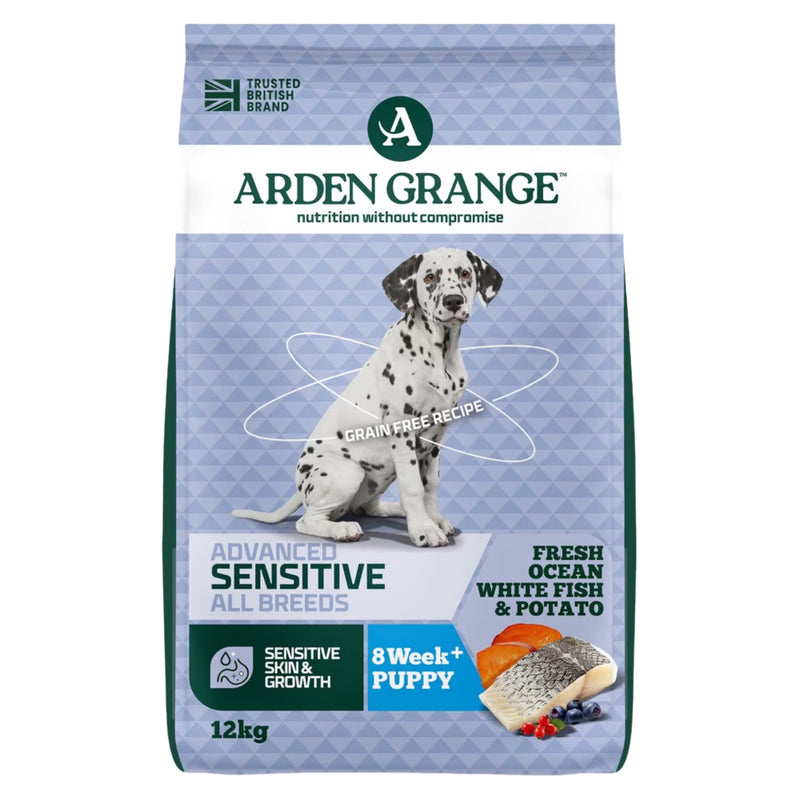 Load image into Gallery viewer, Arden Grange Sensitive Puppy Dry Food - Ocean White Fish & Potato
