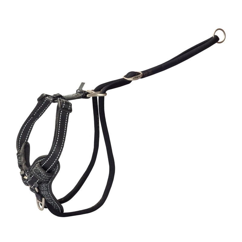 Load image into Gallery viewer, Rogz Utility Stop Pull No-Pull Dog Harness with Reflective Stitching and Comfortable Padding for Training and Walking