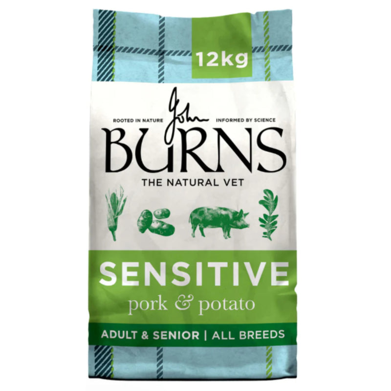 Load image into Gallery viewer, Burns Natural Adult/Senior Dry Dog Food - Sensitive Pork & Potato