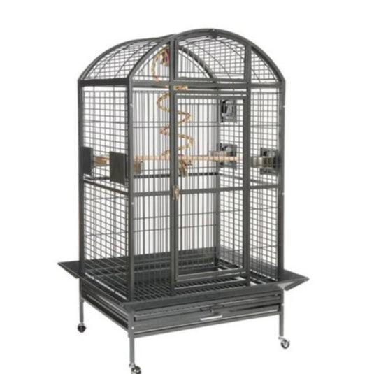 Santos Dome II Parrot Cage – spacious, secure, and stylish dome-top bird enclosure.