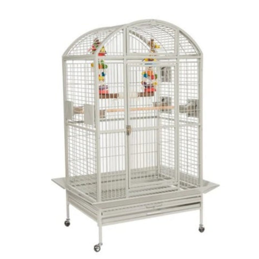 Santos Dome II Parrot Cage – spacious, secure, and stylish dome-top bird enclosure.