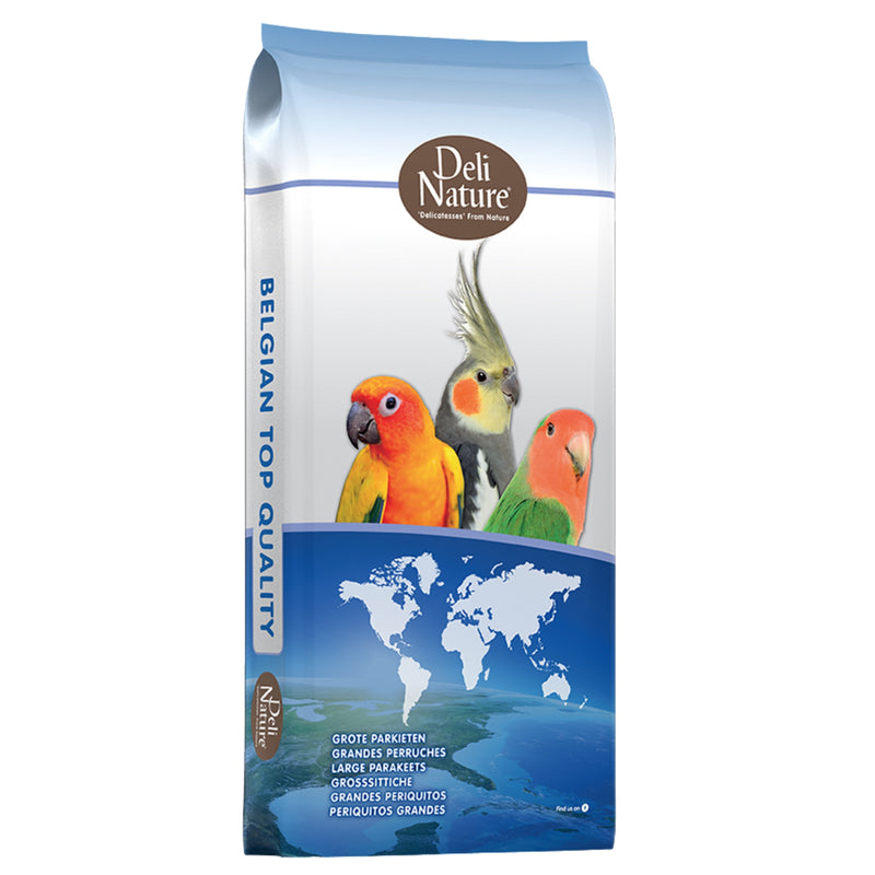 Load image into Gallery viewer, Deli Nature Large Parakeet seed mix with sunflower seeds