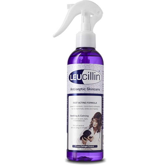 Leucillin Antiseptic Skincare for Dogs, Cats, Horses, Birds, Reptiles & Small Animals