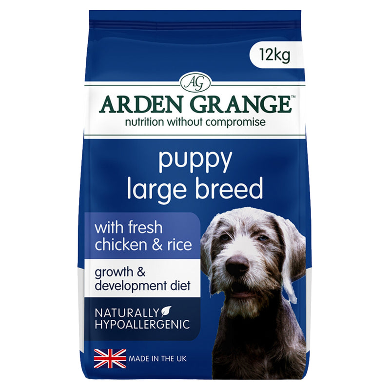 Load image into Gallery viewer, Arden Grange Large Breed Puppy Dry Food – Chicken & Rice, complete nutrition for growing puppies