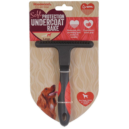 Rosewood Undercoat Rake Comb