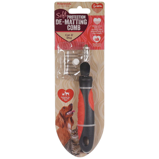 Rosewood De-Matting Comb