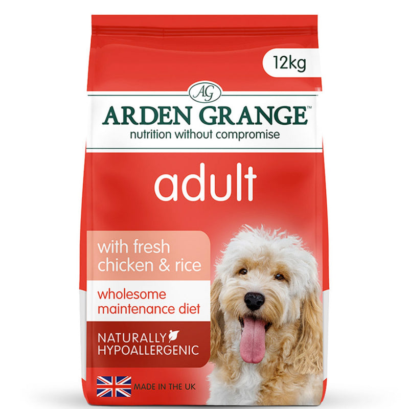 Load image into Gallery viewer, Arden Grange Adult Dry Dog Food – Chicken & Rice, hypoallergenic nutrition for adult dogs