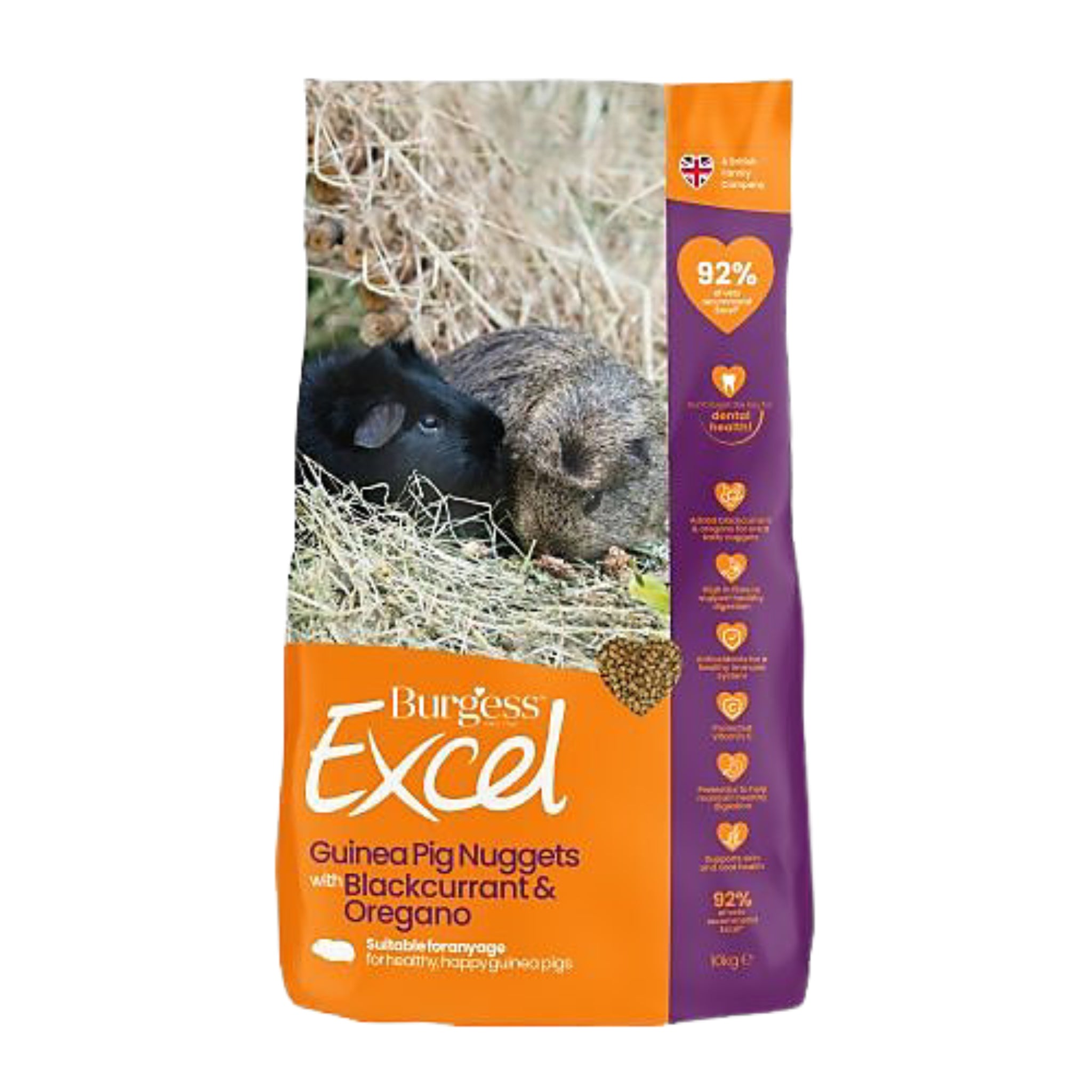 Burgess Excel Guinea Pig Nuggets – Blackcurrant & Oregano 10kg – Our ...