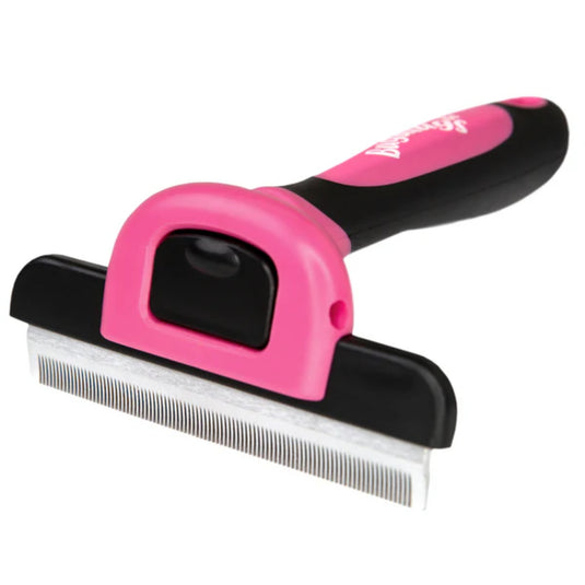 Bugalugs Deshedding Comb Pink For Dogs & Cats