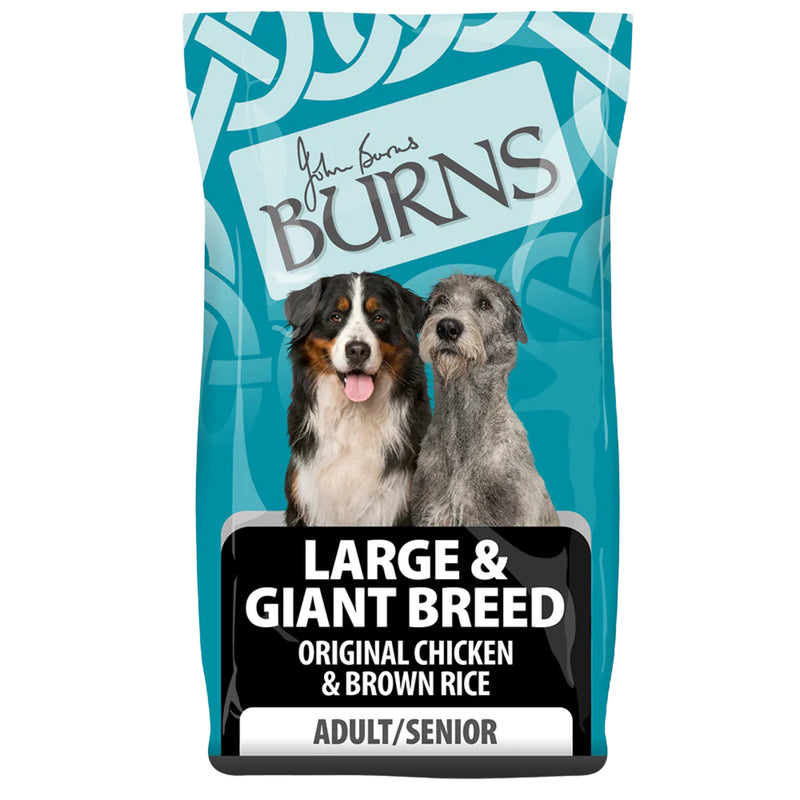 Load image into Gallery viewer, Burns Large & Giant Dog Breed Chicken & Brown Rice Dry Dog Food 12kg