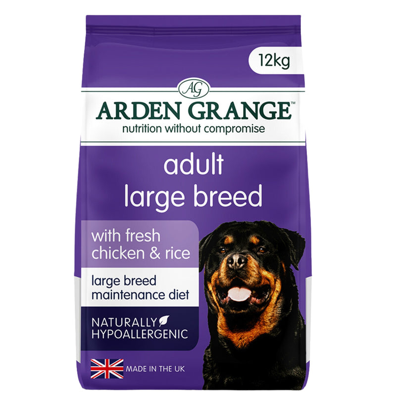 Load image into Gallery viewer, Arden Grange Large Breed Adult Dry Dog Food – Chicken & Rice, joint support and hypoallergenic nutrition