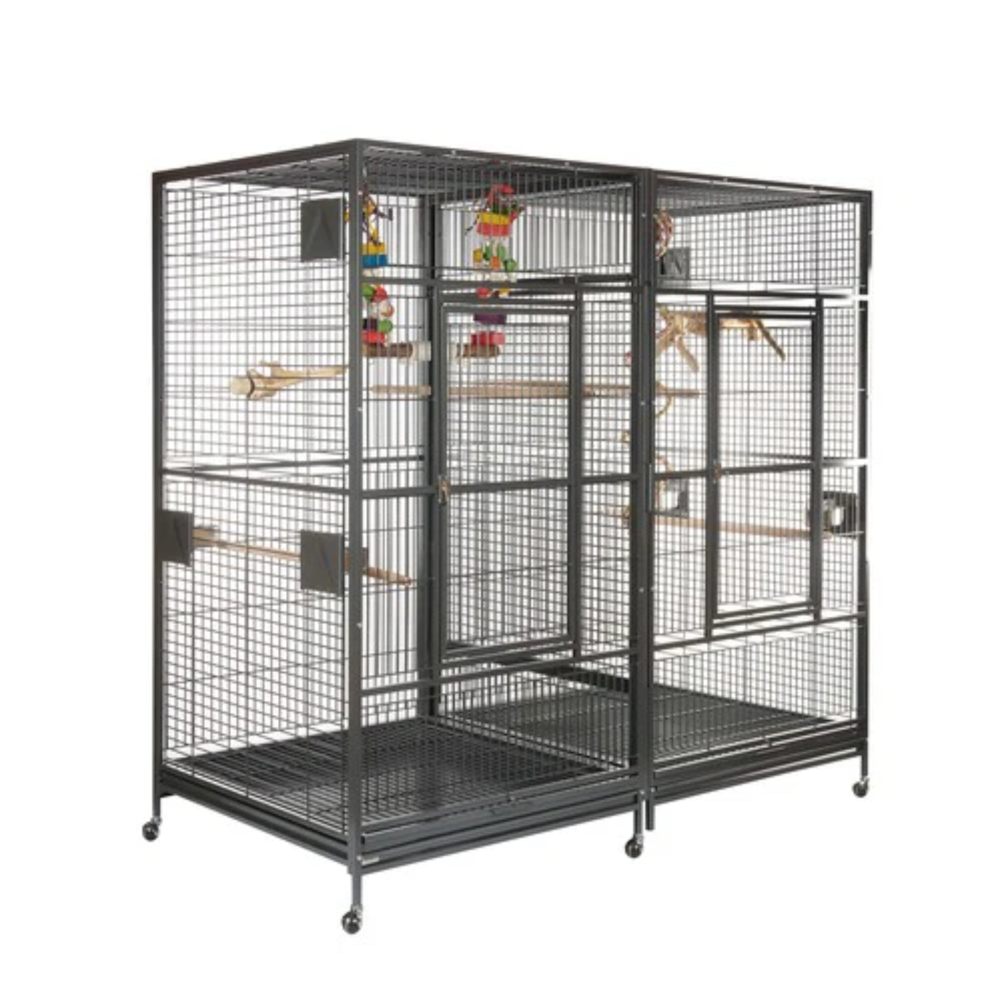 Image showcasing Nova II Parrot Cage | Spacious & Secure Bird Enclosure – Our Pet Village