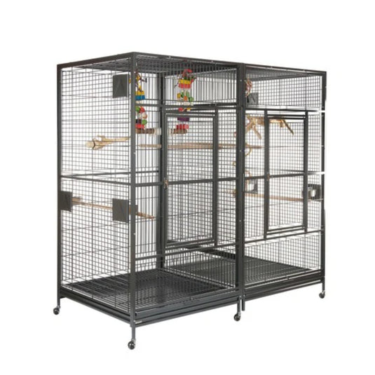 Nova II Parrot Cage – spacious, durable, and secure enclosure for parrots.