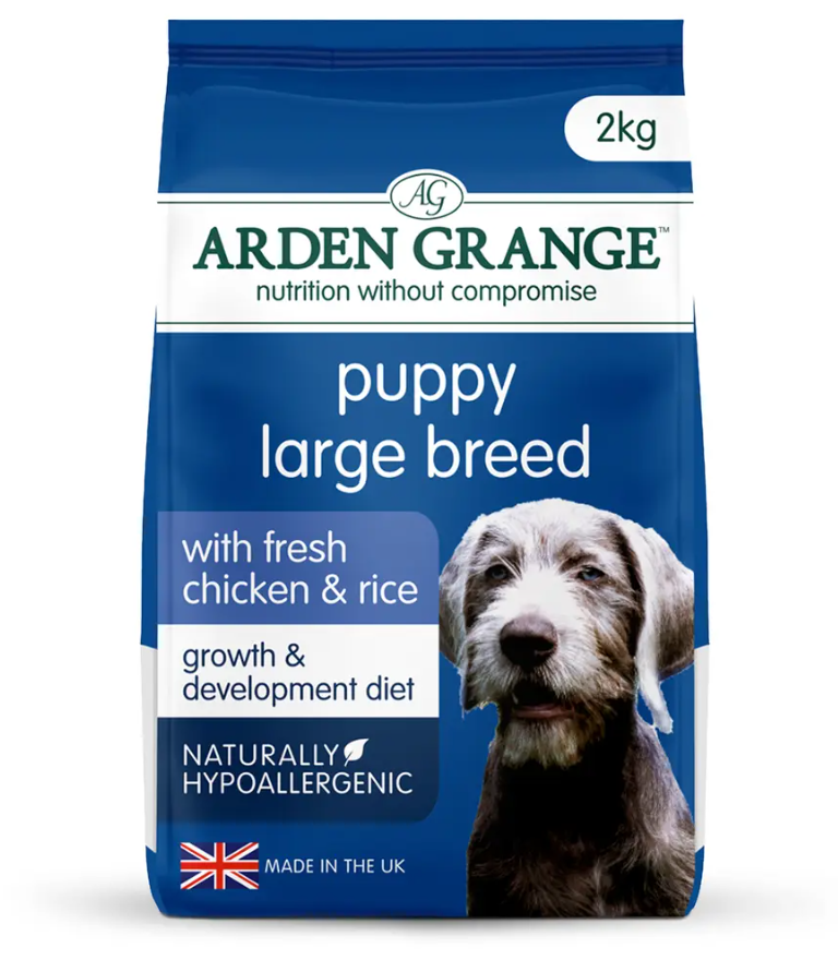 Load image into Gallery viewer, Arden Grange Large Breed Puppy Dry Food – Chicken & Rice, complete nutrition for growing puppies