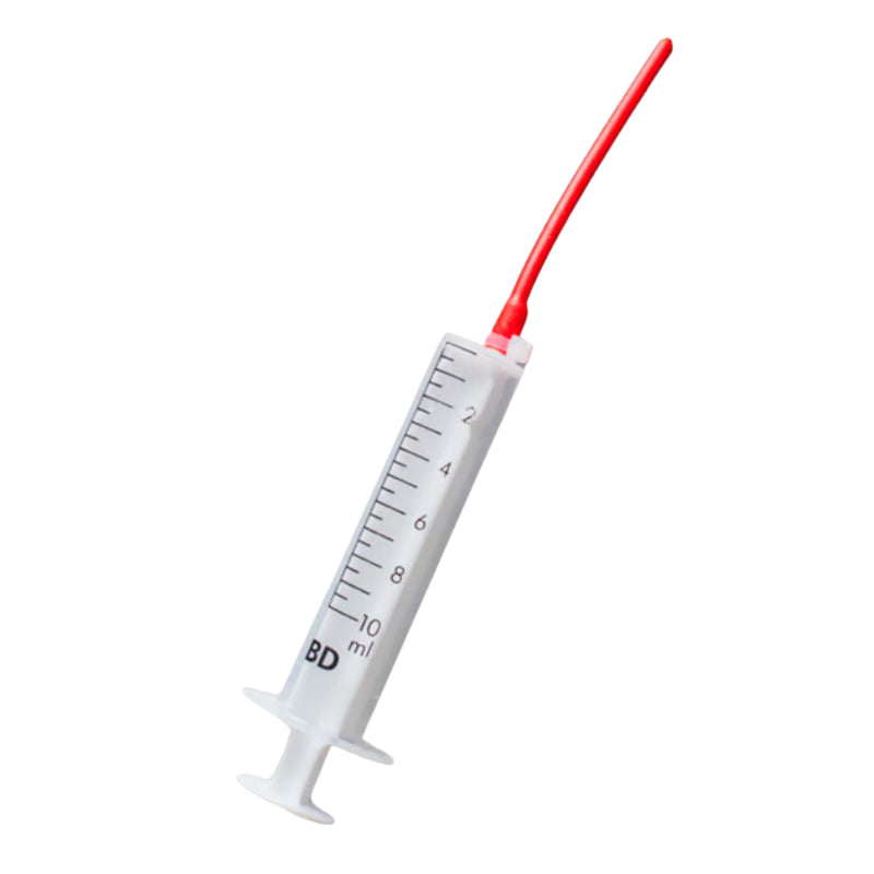 Load image into Gallery viewer, Psittacus Long Red Soft Tube 10ml - Soft rounded edge, Durable long lasting material, supports feeding by hand rearing young parrot chicks
