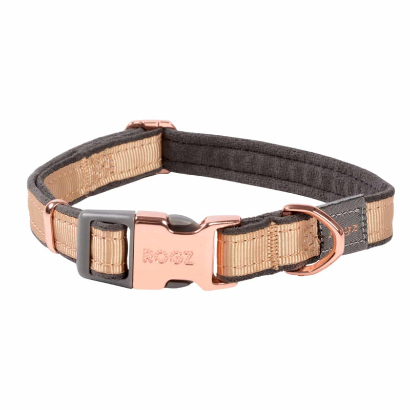 Load image into Gallery viewer, Rogz Urban Classic Dog Collar – Stylish and Adjustable Collar for Dogs with Soft Webbing for Everyday City Use