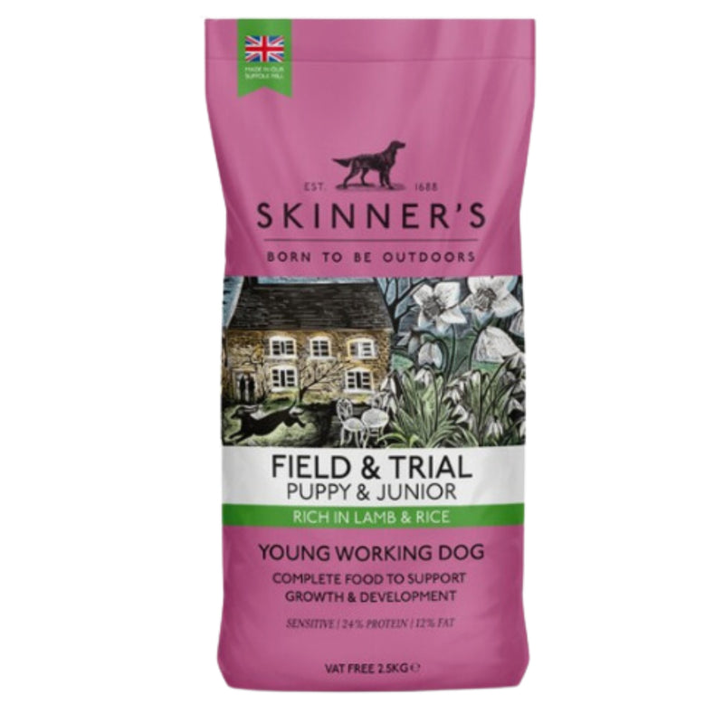 Load image into Gallery viewer, Skinners Working Puppy/Junior Dry Food - Lamb & Rice