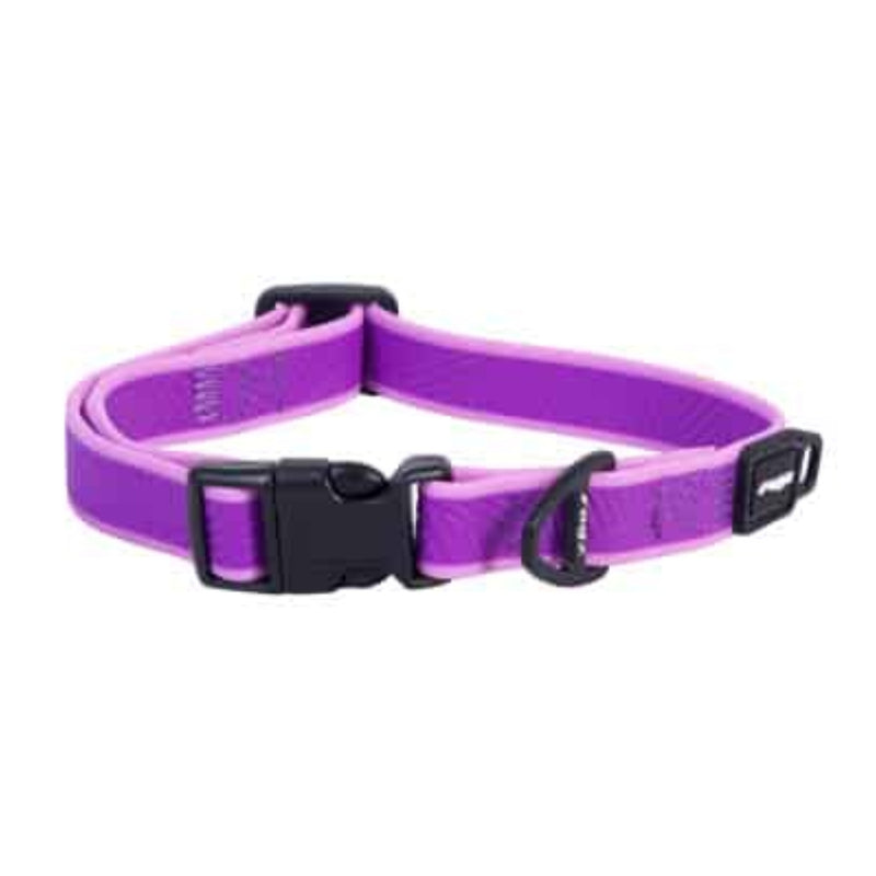 Load image into Gallery viewer, Rogz Amphibian Classic Waterproof Dog Collar – Durable, Adjustable Collar for Outdoor and Wet Weather Use