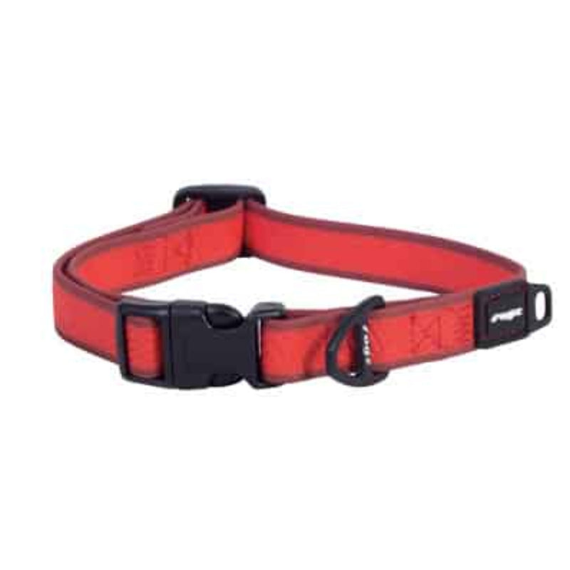 Load image into Gallery viewer, Rogz Amphibian Classic Waterproof Dog Collar – Durable, Adjustable Collar for Outdoor and Wet Weather Use