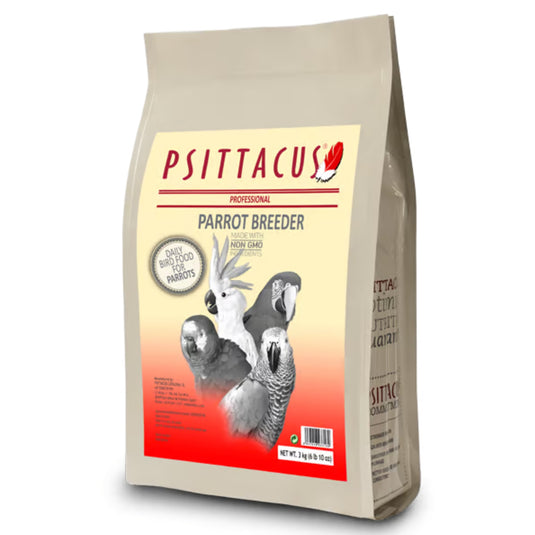 Psittacus Professional Parrot Breeder – 15kg Bag of Nutrient-Rich Pellet Feed for Breeding Parrots