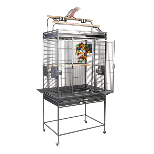 Dakota Parrot Cage – spacious, durable, and secure enclosure for parrots.