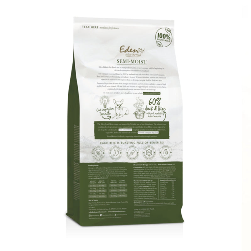 Load image into Gallery viewer, Eden 60/40 Semi-Moist Dog Food – Duck & Tripe