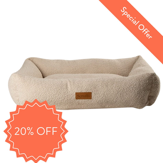 (RTC) Scruffs - Boucle Box Dog Bed
