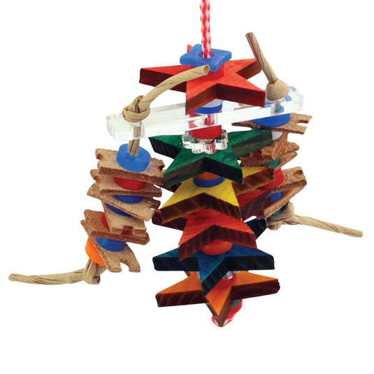 Zoo-Max Fun-Stars Bird Toy – 8x3