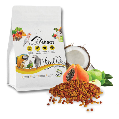 Your Parrot Vital Pellets  – Fruit & Vegetable Blend for Parrots