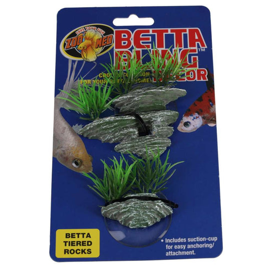 Zoo Med Betta Bling Tiered Rocks Aquarium Ornament