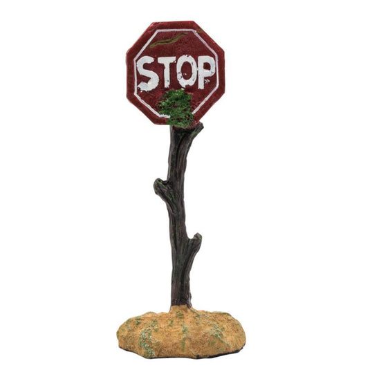 Aqua Spectra Stop Sign Aquarium Ornament