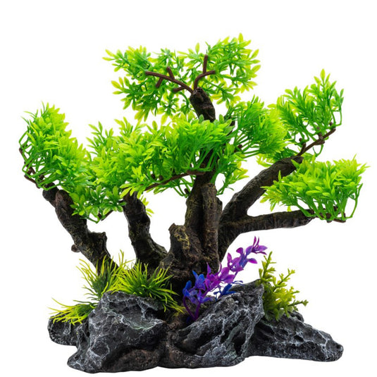 bonsai tree aquarium ornament Aqua Spectra Large Bonsai Tree Aquarium Ornament – Naturalistic Aquasc – Our Pet Village