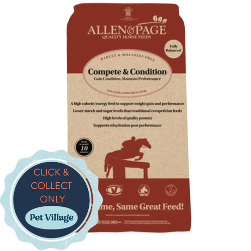 Allen & Page Complete & Condition Horse Feed 20kg – High-Fibre, Conditioning Feed