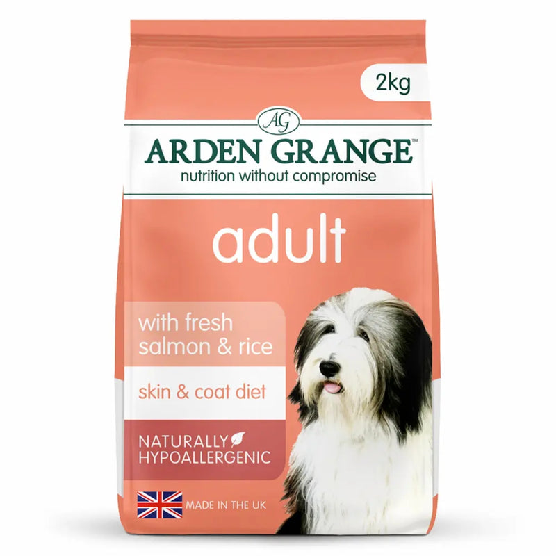 Load image into Gallery viewer, Arden Grange Adult Dog Dry Food – Salmon &amp; Rice, Hypoallergenic Complete Nutrition
