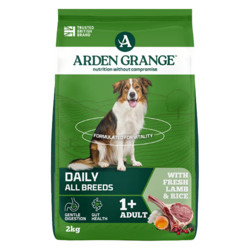 Load image into Gallery viewer, Arden Grange Adult Dog Dry Food – Lamb &amp; Rice, Complete Hypoallergenic Nutrition
