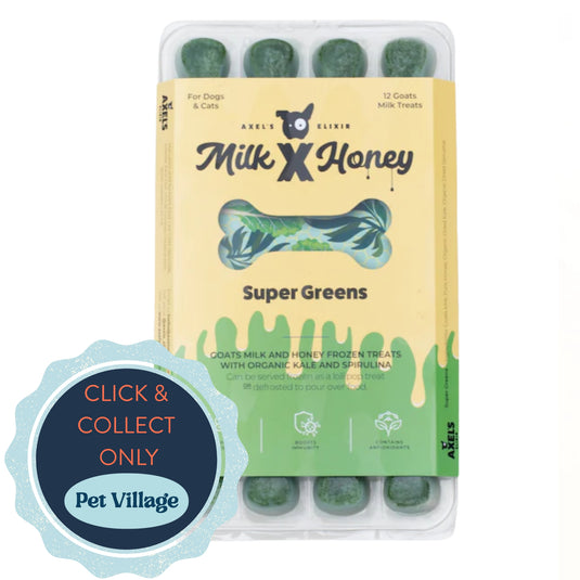 Axel's Elixir Milk X Honey Super Green 12x20g