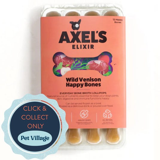 Axel's Elixir Wild Venison Happy Bones 12x20g