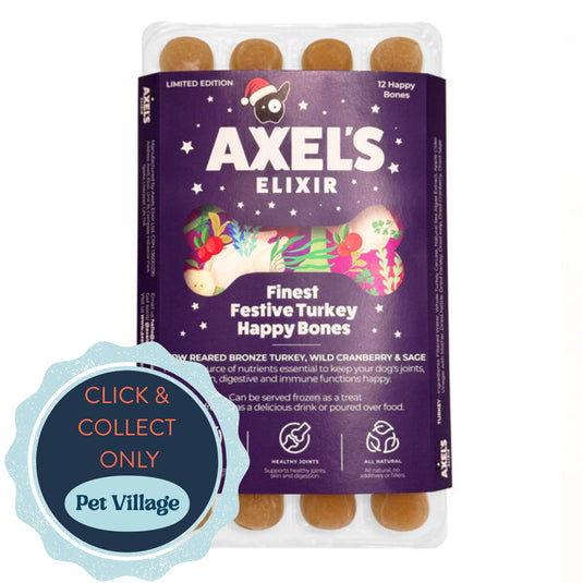 Axel's Elixir LIMITED EDITION Finest Festive Turkey Happy Bones 12x20g