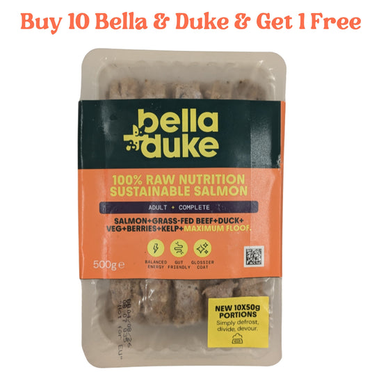 Bella & Duke 100% Raw Nutrition Sustainable Salmon Adult Dog