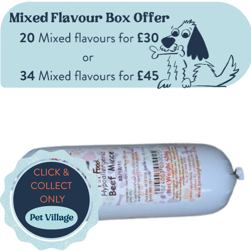 Birmingham Raw Beef Mince 454g | High-Protein, Grain-Free Raw Dog Food