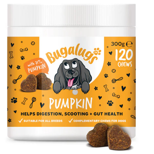 Bugalugs Pumpkin Supplement Chews x120