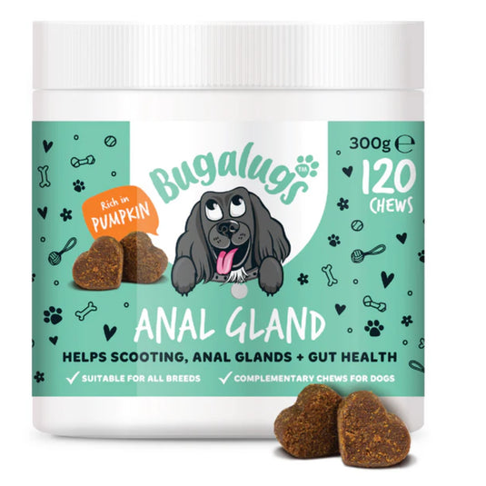 Bugalugs Anal Gland Supplement Chews x120
