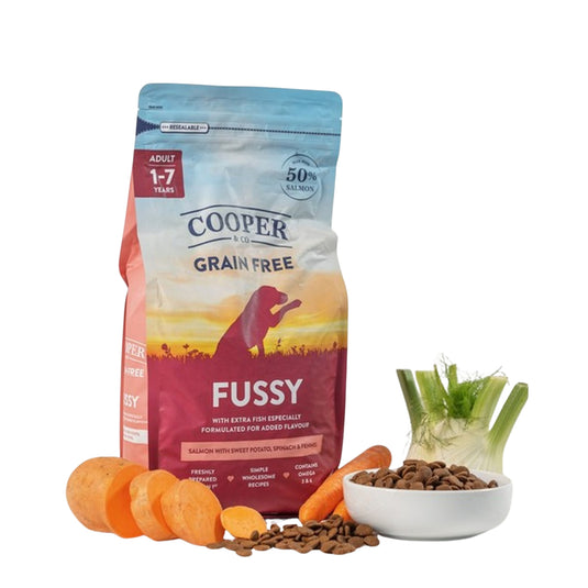 Cooper and Co Fussy Adult Dry Dog Food 1.5kg dry dog food for picky eaters
