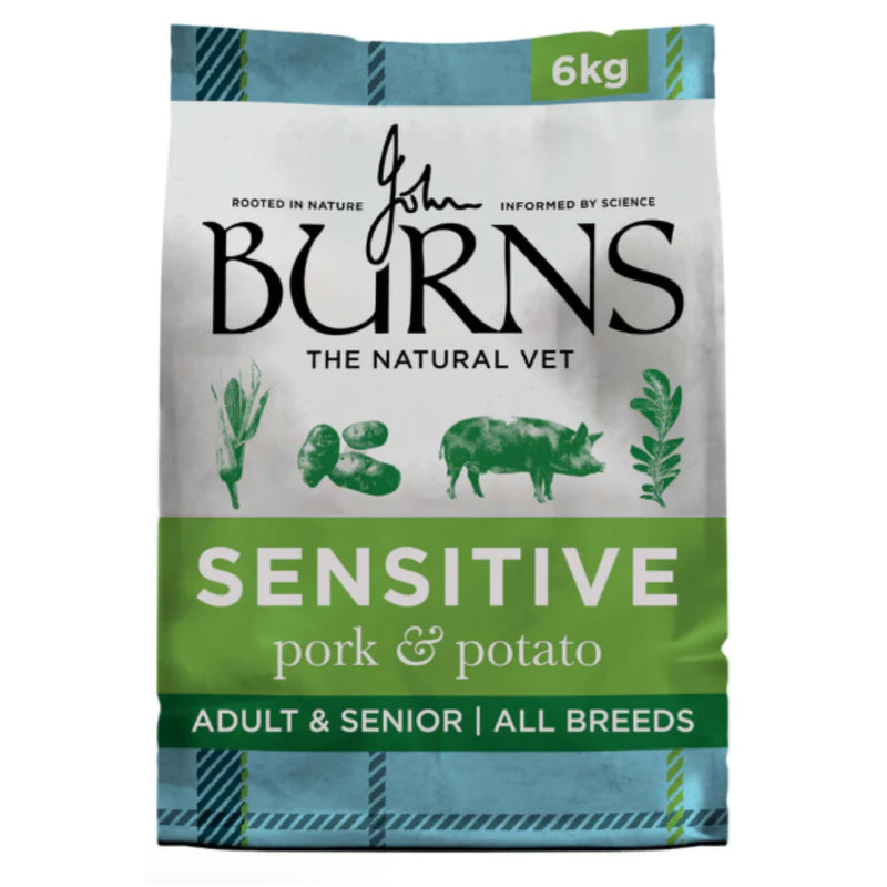 Load image into Gallery viewer, Burns Natural Adult/Senior Dry Dog Food - Sensitive Pork &amp; Potato
