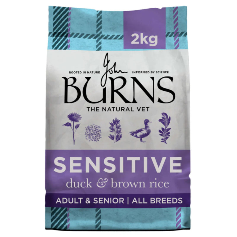 Load image into Gallery viewer, Burns Natural Adult/Senior Dry Dog Food - Sensitive Duck &amp; Brown Rice
