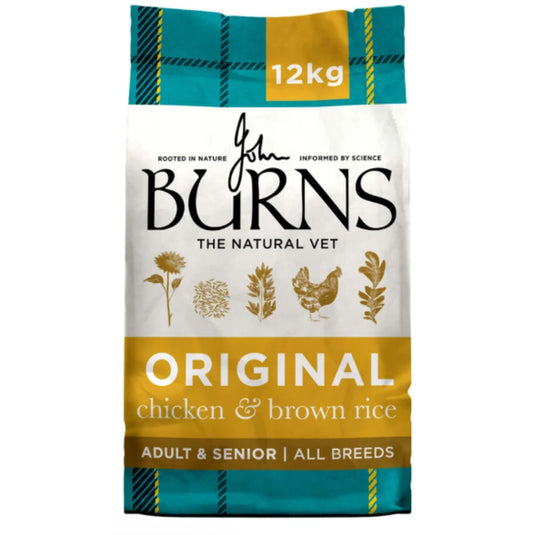 Burns Natural Adult/Senior Dry Dog Food - Original Chicken & Brown Rice