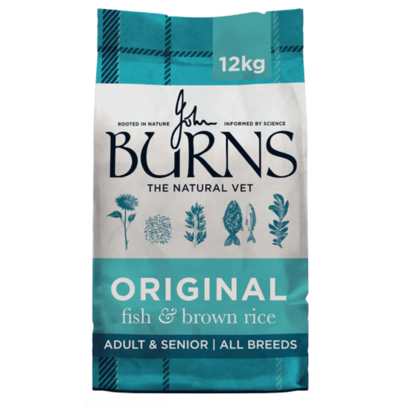 Load image into Gallery viewer, Burns Natural Adult/Senior Dry Dog Food - Original Fish and Brown Rice
