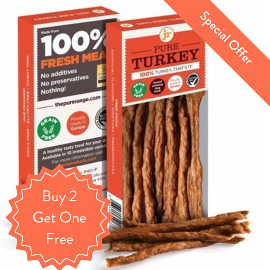 JR Pure Turkey Sticks 50g