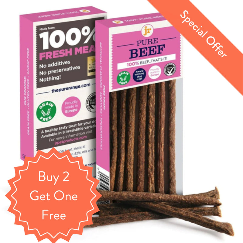 Load image into Gallery viewer, JR Pure Beef Sticks 50g
